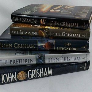 John Grisham Novels Published By DoubleDay Set Of 5